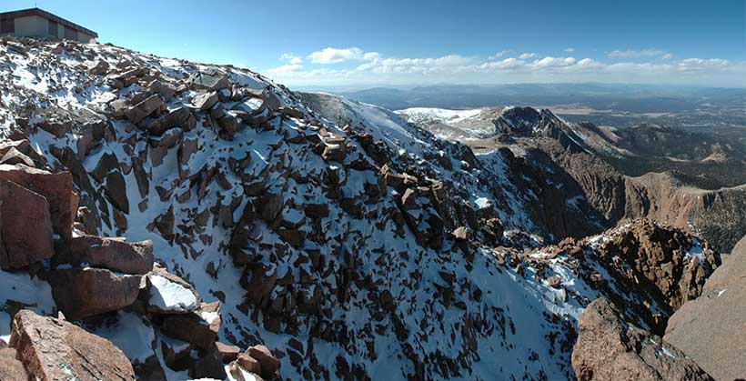 The Abyss of Desolation, from the Summit of Pikes Peak